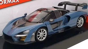 McLaren - Senna - Blue , Classic Metal Model Car, Motormax 1/24 - Picture 1 of 1