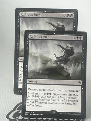 2x Ruinous Path - #123/274 (NM) Battle for Zendikar BFZ Magic MTG - Image 1 of 2