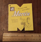 vintage Martin Band Instrument Care Instructions booklet