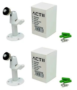 2x Boxen halterung speaker wandhalterung Logitech Z103 Z906 Z55 PIONEER Weiß - Bild 1 von 4