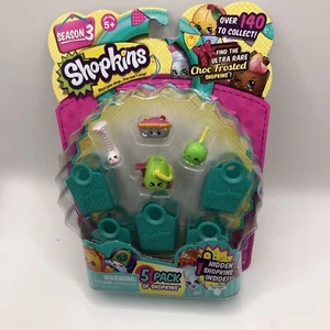 Nuevo Paquete de 5 Shopkins Temporada 3 Lindo Bolso Ciego Oculto Sorpresa Choc Esmerilado Nuevo - Imagen 1 de 4