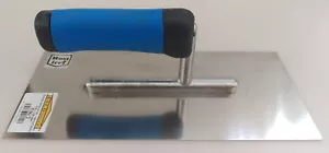 Glättekelle Zahnkelle Glätter 27 x 13 cm Edelstahl Rostfrei Softgriff - Bild 1 von 6