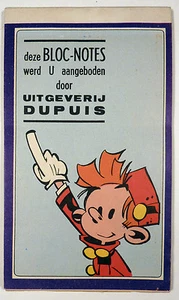 Spirou ravissant Bloc-notes flamand 1965 Ed. Dupuis TBE - Foto 1 di 2