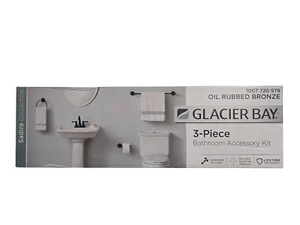 Glacier Bay BTH-033-282-ORB Sadira 3-teiliges Bad Hardware Set Bronze OPEN BOX - Bild 1 von 8