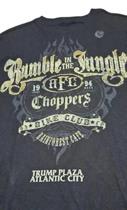 Vintage Rainforest Cafe Choppers T-Shirt XL Neu mit Etikett Biker Grafik Y2K Tee - Bild 1 von 8