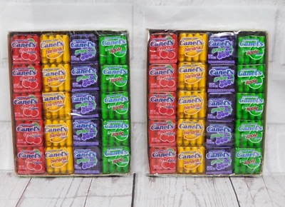 160pc - CANEL’S Cherry/Banana/Grape/Apple Fruit Chewing Gum 80pc(x2) Chiclets - Image 1 of 4