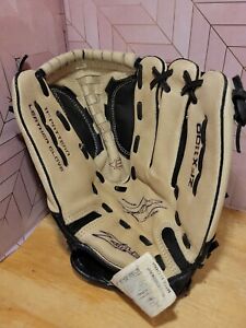 Easton Flex Jeff Kent 11" Youth Baseball Glove ZFX1100 E Leather Glove Tan Black