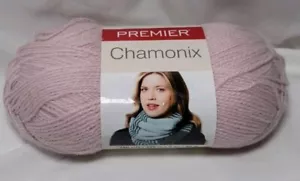 Premier Yarn Chamonix Color Petal Pink 1065-02 380 yd Fine Acrylic Mohair Blend - Picture 1 of 7