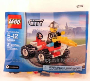 LEGO City Feuerwehrchef Feuerwehrmann & Fahrzeug 30010 - Bild 1 von 1