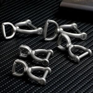 Horseshoes Carabiner D Bow Staples  Outdoor Accessories