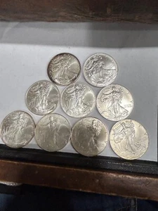 twenty -1996 Silver American Eagles $1 Lowest Mintage Uncirculated per coin - Picture 1 of 2