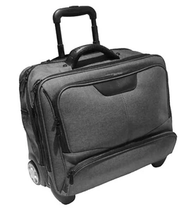 TROLLEY DERMATA BUSINESS XL LAPTOPTROLLEY TROLLY 17 ZOLL NOTEBOOK GRAU - Bild 1 von 2