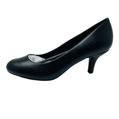 Novo Easy Street Feminino Tamanho 8.5M Passion Pumps Novo Salto Conforto Azul Marinho Novo Na Caixa - Imagem 1 de 4