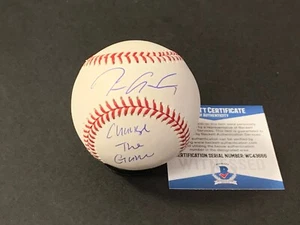 Tim Anderson White Sox Signed Baseball Beckett WITNESS COA CHANGE THE GAME - Picture 1 of 1