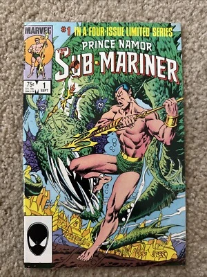 PRINCE NAMOR SUB-MARINER LIMITED Series #1 RARE! (Marvel 1984) - Image 1 of 3