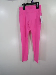 New Athletic Works Core Legging Size M 7 8 Girls Pink Pockets - Picture 1 of 5