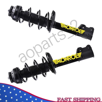 Monroe Front Complete Struts & Coil Springs Fits 2012 2013 2014 2015 Fiat 500 - Image 1 of 4