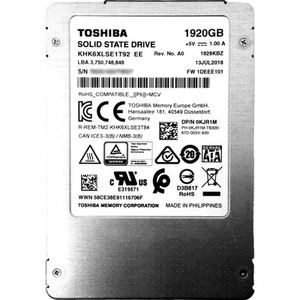 Dell KJR1M1.92TB Enterprise 2.5in SATA-III 6Gbps SSD - Afbeelding 1 van 1