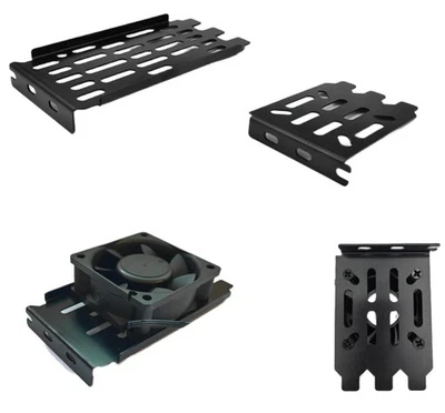 PCI Heat Sinks Cooling Mount Rack full/low bracket  for 4/5/6CM  fan - Image 1 of 4
