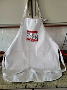 Paula Dean Live Apron from 2007 Cooking Tour - White - NEW - Picture 1 of 5