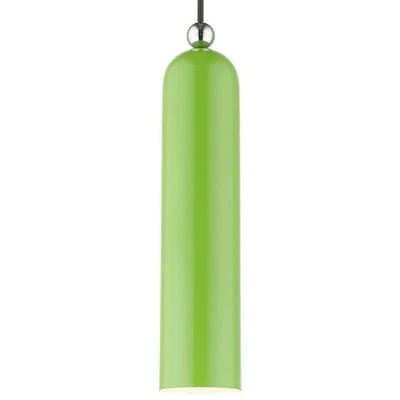 Mini colgante Livex Lighting 46751 Ardmore 5"W - verde Foto 1 de 4