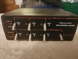 Centro de control de cinta realista Radio Shack #42-2105 de colección  - Imagen 1 de 3