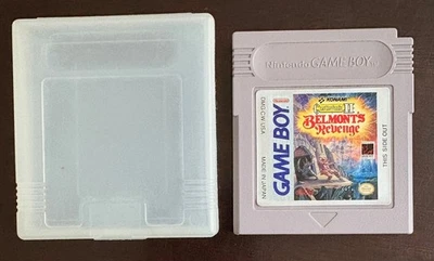 Castlevania II 2 Belmont's Revenge Nintendo Gameboy with case Tested Works - Image 1 of 4