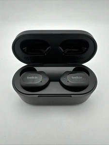 Belkin SoundForm Play True Wireless Earbuds Bluetooth IPX5 schwarz - zerkratztes Gehäuse - Bild 1 von 6