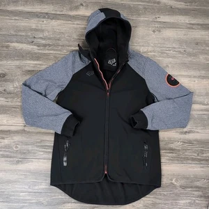 Fox Racing Motocross Women's Hooded Jacket Size Medium Fleece Lined Full Zip - Picture 1 of 13