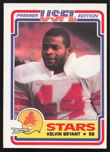 1984 Topps USFL #97 Kelvin Bryant Philadelphia Stars HIGH GRADE - Picture 1 of 2