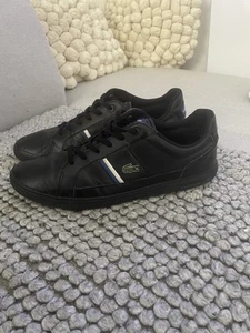 Lacoste Herren Sneaker Schwarz Größe 45 - Bild 1 von 8