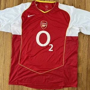 Vintage Arsenal London Home Football Shirt 2004-2005 Soccer Jersey Nike SZ XL - Picture 1 of 15
