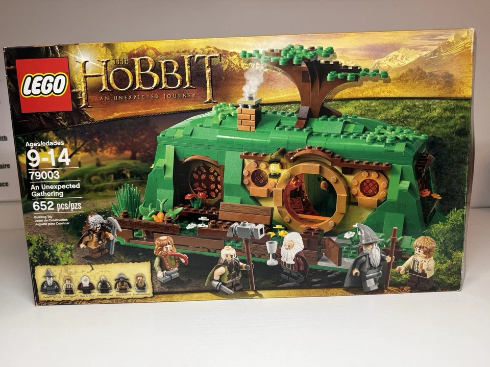 LEGO The Hobbit 79003 An Unexpected Gathering 100% COMPLETE + Instructions + Box - Image 1 of 4