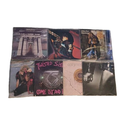 Judas Priest Vinyl Classic Record Lot Twisted Sister Whitesnake Accept 70s 80s  - Imagem 1 de 4