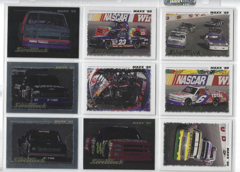 *1995 Maxx SUPER TRUCKS GOLD-Complete 20 card set-Straight to pages!* - Image 1 of 1