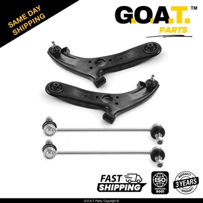 Kit de brazo de control inferior delantero y barra estabilizadora delantera para Hyundai Accent 2012-2017 4 piezas Foto 1 de 4