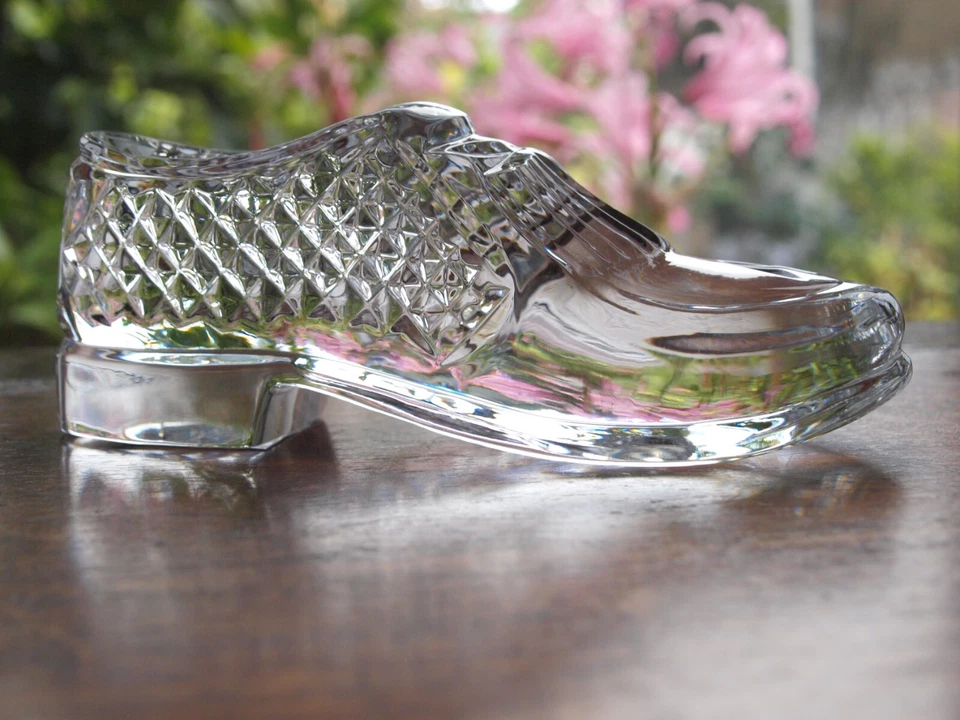 Waterford Crystal Golf Shoe Paperweight Mint, Discontinued - image 1 of 4