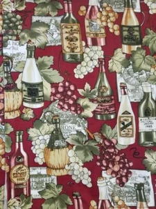 Valance Weintrauben Bistro Cafe Restaurant von Springs 60" x 13" KOSTENLOSER VERSAND - Bild 1 von 7