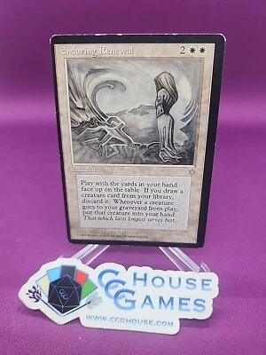 Enduring Renewal Ice Age Miscut Front Alignment Error Misprint MTG *CCGHouse* - Image 1 of 4