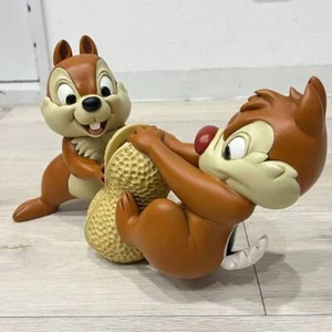Raro Chip & Dale Big Figure Peanut Disney Tokyo Disney Resort Fuera de Impresión Japón - Imagen 1 de 10