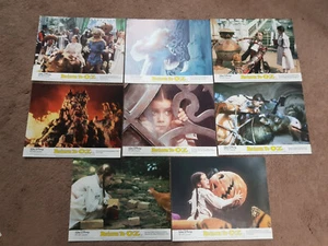 Return to Oz -Set of 8 x Lobby Card / Front of House 10 x 8 1985 - Imagen 1 de 3