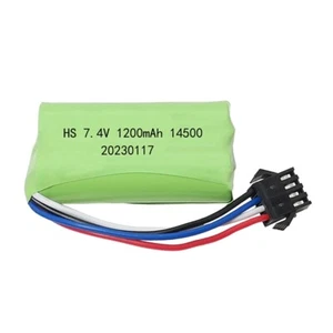 14500 lipo Battery 7.4V 1200mAh SM-4P For Electric Toys Water Bullet Gun Spare - Picture 1 of 4