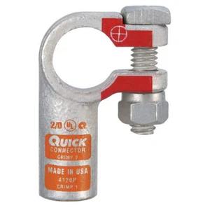 FUSION 4120P Battery Terminal,Right Elbow,Crimp 25KD28 - Picture 1 of 1