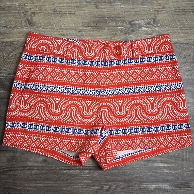 NEW Vineyard Vines Beach Dayboat Shorts Women’s Size 6 Red White Blue - Image 1 of 4