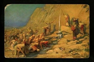 Religion postcard Religious Artist Signed Rob Leinweber Bible Old Testament view - Picture 1 of 2