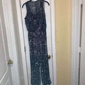 Style & Co. Petite women’s 12” Wide Leg Sleeveless Elastic, Jumpsuit Full Length - Picture 1 of 9