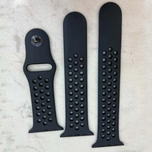 Anthracite/Black Original Apple watch Series 9 8 Nike Sport Band 38mm 40mm 41MM - Picture 1 of 3