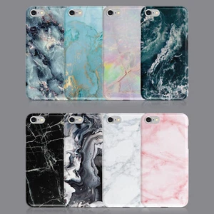 PRINTED MARBLE PATTERNS PHONE CASE FOR IPHONE 7 8 XS XR SAMSUNG S8 S9 PLUS - Picture 1 of 10