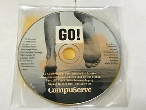 COMPUSERVE GO! FOR WINDOWS 3.11 / 95 / NT GERMAN / FRENCH NETSCAPE / WINCOM - Picture 1 of 9