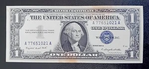 Us 1957 A One Dollar Silver Certificate - Picture 1 of 2